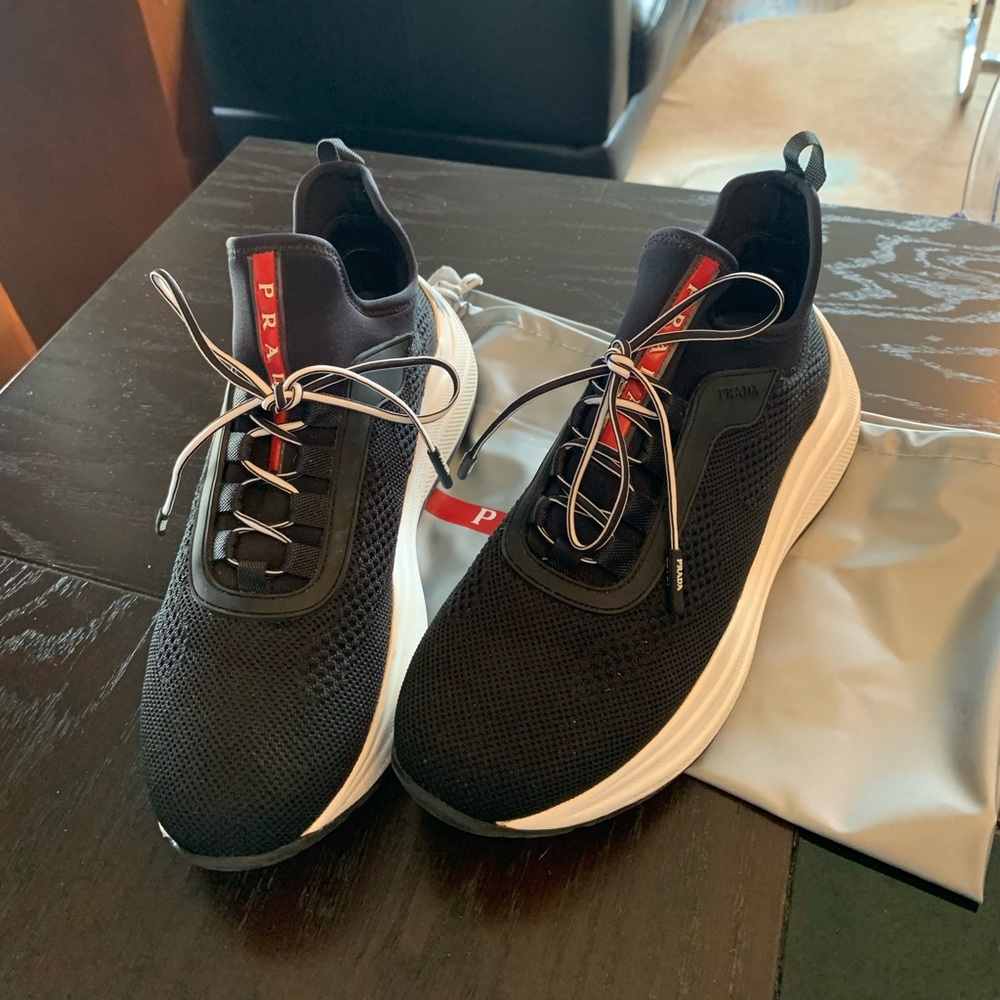 Prada running shoes size 37